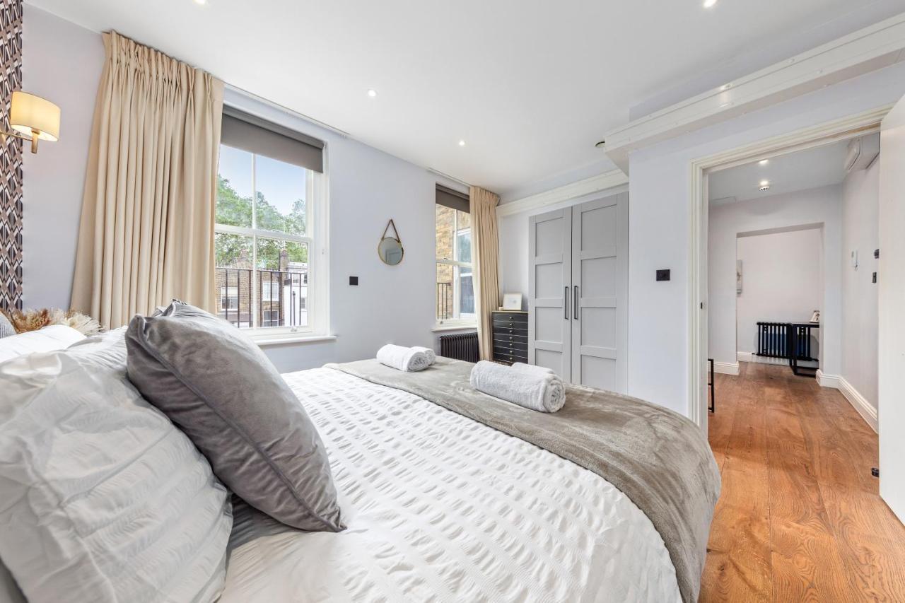 Stylish 2 Bedroom Apartment In Westminster Sleeps 5 With Ac London Kültér fotó